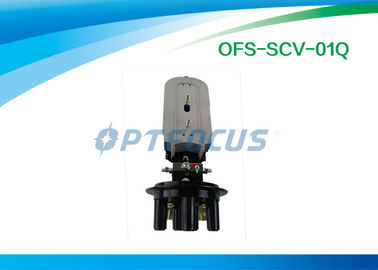 Fiber Optic Splice Closure Mechanical Seal Parts 1 Oval port + 3 small port 12 fibers