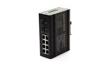 10/100/1000M 8 Ports Industrial Ethernet Switch , DIN Rail Mount managed switch