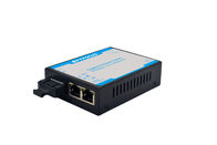 1FX SM 1310nm Fiber Optic Network Switch 2TX Ports Supports Wall - Mount / DIN - Rail Installation