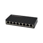 8 Port RJ45 100M 10Base-T Fiber Optic Switch 9VDC For Ethernet