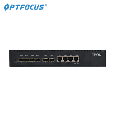 1G/10G dimensões da distância de transmissão 300mm*440mm*45mm do porto GPON EPON OLT 20km