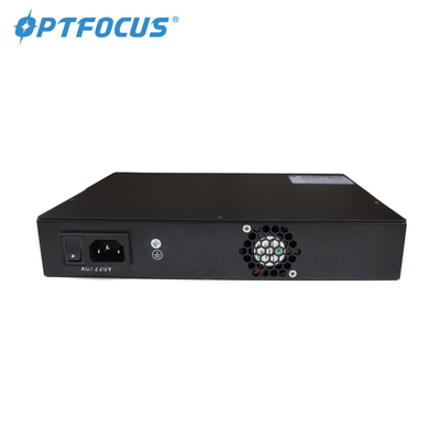 24 portos GPON EPON OLT 10G 2.5G/1.25G/1G/100M 300mm*440mm*45mm